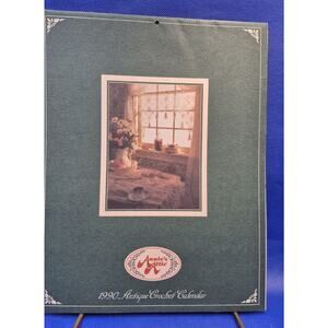 Annie's Closet 1990 Antique Crochet Calendar